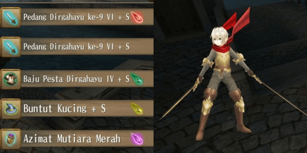 Gambar Product 1 SET PERLENGKAPAN DUAL SWORD DTE (Damage To Elemen)