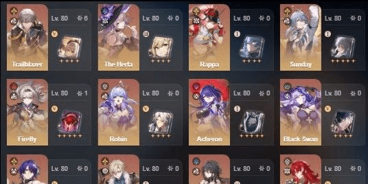 Gambar Product 1 Account 3 Games Mihoyo End Game (GENSHN, HSR And ZZZ)