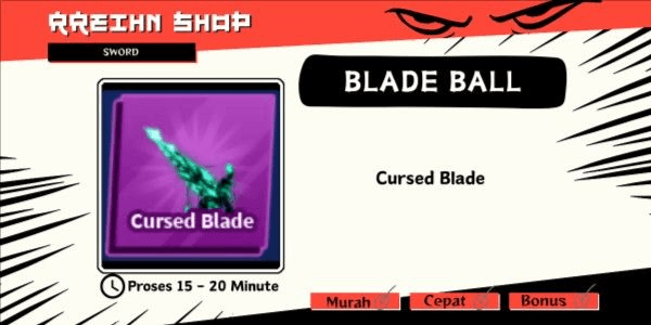Gambar Product Cursed Blade