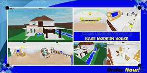 Akun Lumber Tycoon 2 GG BASE MODERN HOUSE