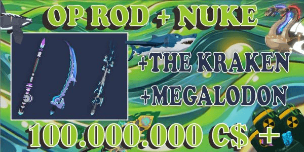 Gambar Product Akun/Account Fisch level MAX+ NUKE + ROTFF
