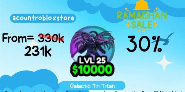 Gambar Product [ Cosmic ] Galactic Tri Titan - Skibidi Tower Defense