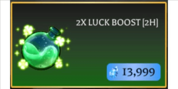 Gambar Product Luck Boost 2 Hour