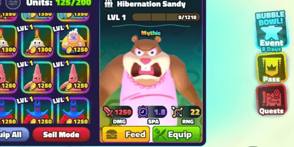 Hibernation Sandy