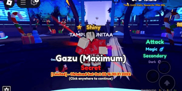 Gambar Product Shiny Geto / Gazu (Maximum) Anime Adventure