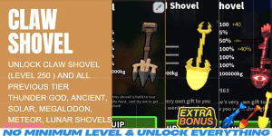 Claw Shovel and Previous Shovels | Dig It RBL