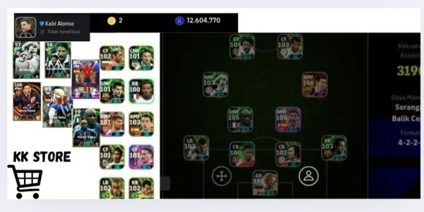 Gambar Product AKUN EFOOTBALL EPIC BEJIBUN DEL PIERO BLITZ, ULI HOENEB BLITZ, MESSI BIG TIME, RODRI SHOWTIME, O KAHN, PATRIC VIERA, BALE, XAVI, CAFU, CARLOS, VALDES