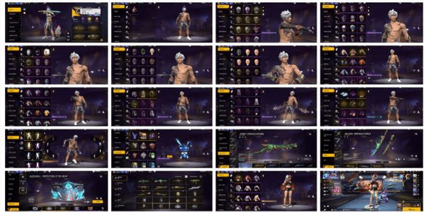 Gambar Product cool desired accounts, sg2 emerald power & katana emerald power, Jiraiya bundle, Earthshaker bundle, desired Rosy Grin mask