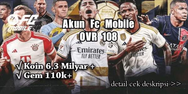 Gambar Product AKUN FC MOBILE SULTAN