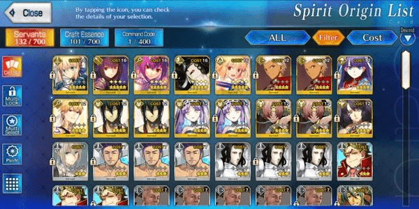 Gambar Product [NA] Akun FGO NA Starter 5 SSR (6 WNP)