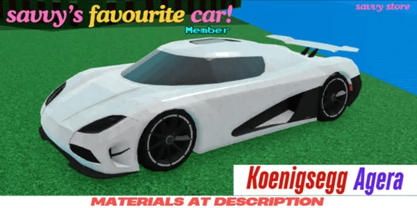 Koenigsegg Agera Build | Build A Boat For Treasure RBL