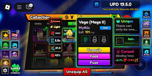 Unique Vego Account | Anime Adventure