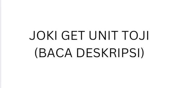 Gambar Product Get Unit Tuji