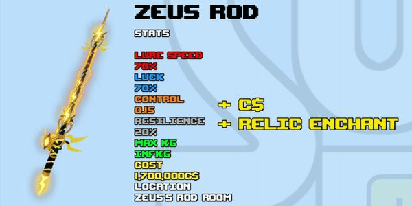 Gambar Product Zeus Rod - Syadz Store Official