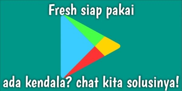 Gambar Product Akun Google Play Polos Fresh Siap Pakai