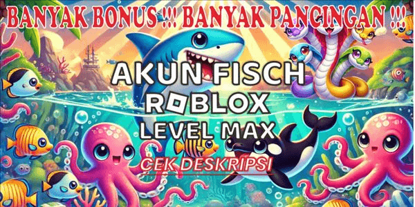 Gambar Product Account Fisch level 1000+ SERAPHIC + GAMEPASS