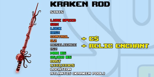 Gambar Product Kraken Rod - Syadz Store Official