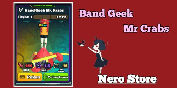 Gambar Product Band Geek Mr Crabs
