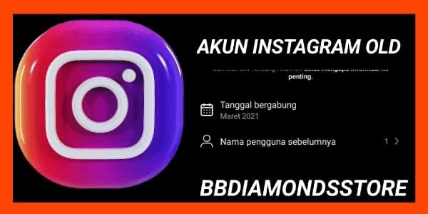 Gambar Product Akun Old Instagram 2021