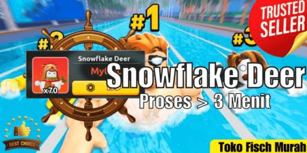 Gambar Product Snowflake Deer