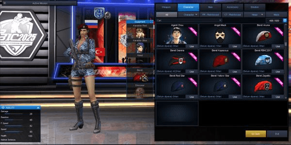 Gambar Product Bintang 1 ( Beret  Garena )