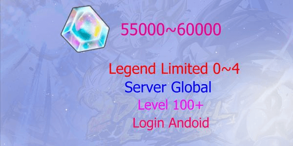 Gambar Product Reroll Account Dragon Ball Legends [Global]