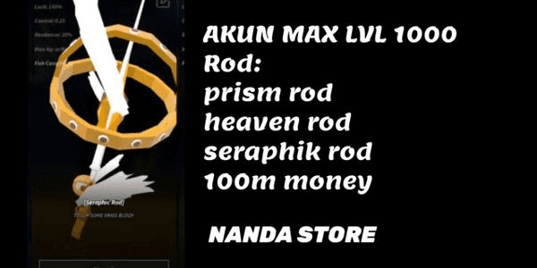 Gambar Product AKUN LEVEL MAX [100M MONEY]