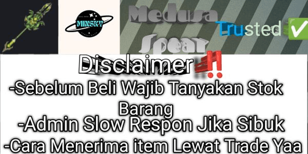 Gambar Product Spear Medusa (Via Trade) SkyBlock