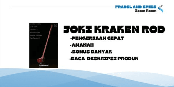 Gambar Product JOKI KRAKEN ROD-BELUM TERMASUK COIN