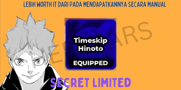 Gambar Product Akun Haikyuu Legends style Timeskip Hinoto / Timeskip Hinata level 15+ (SECRET LIMITED)