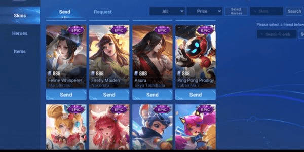 Gambar Product Gift Skin 888 Token