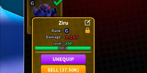 Gambar Product ACCOUNT ZIRU G LEVEL MAX