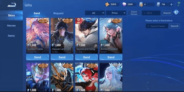 Gambar Product Gift Skin 1668 Token