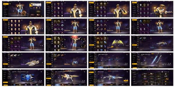 Gambar Product desirable luxury account, 2 Evo mp 5 level 4, xm8 level 2, sg2 2 flavors, senior sunstorm bundle, vault & dream weapon allrof