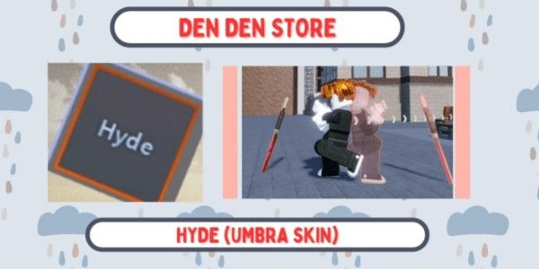 Gambar Product HYDE (UMBRA SKIN) - A Universal Time + 5 MYTHIC RANDOM SKIN