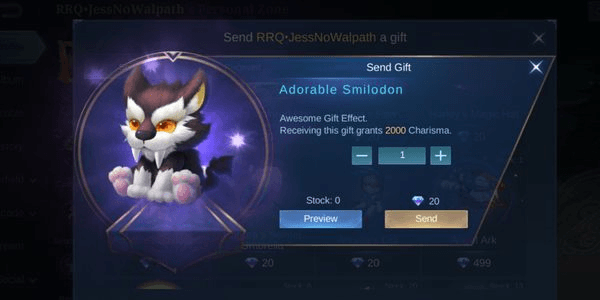 Gambar Product Adorable Smilodon