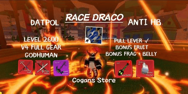 Gambar Product AKUN V4 RACE DRACO FULL GEAR + DATA POLOS