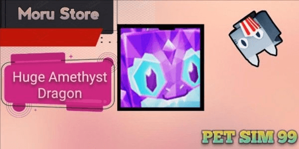Gambar Product Huge Amethyst Dragon