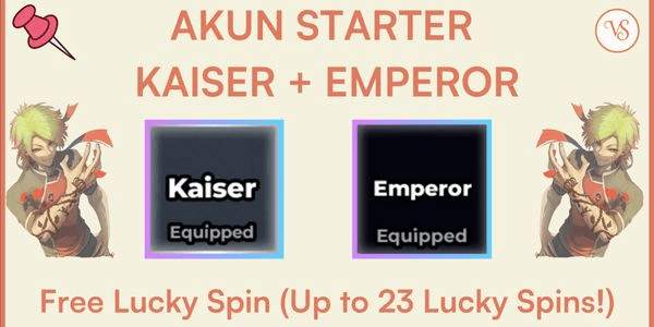 Gambar Product Kaiser Style + Emperor Flow (World Class) - Akun Starter / Polosan Blue Lock Rivals