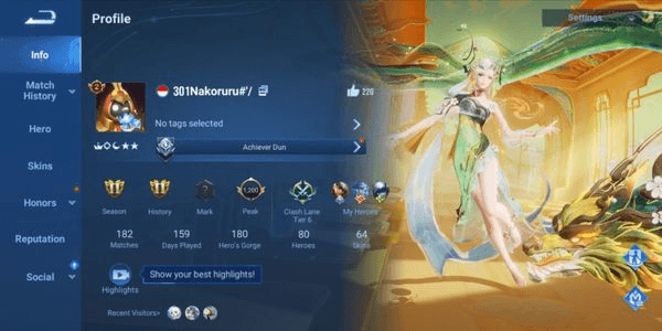 Gambar Product AKUN HOK BERHERO SNK FULL GARANSI