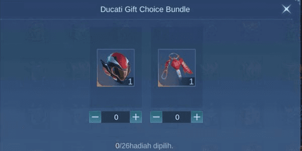 Gambar Product Gift : Ducati Helmet & Keychain