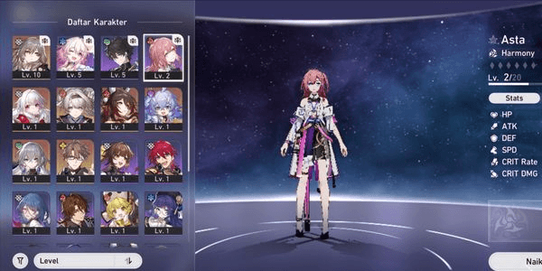 Gambar Product Super Rare Account | Starter Fugue Firefly | RATE ON | Selector Ruan Mei/Luocha | TL 7 | ASIA SERVER | Login Hoyoverse Only
