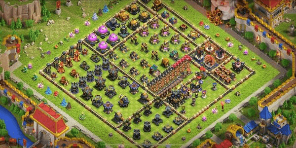 Gambar Product Town Hall 17 MAX | Hero 4 MAX 100-100-85-75-50 | TROOPS MENYALA | GEAR EPIC MAX | AKUN ANTI HACKBACK