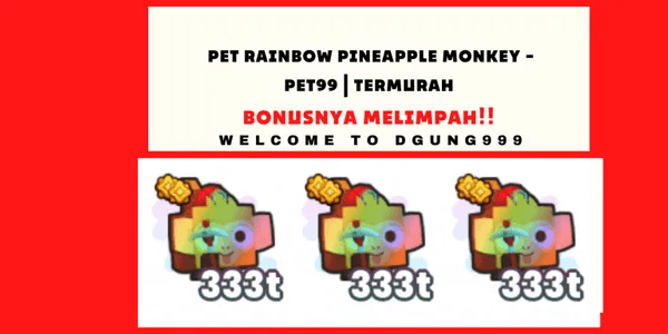Rainbow Pineapple Monkey