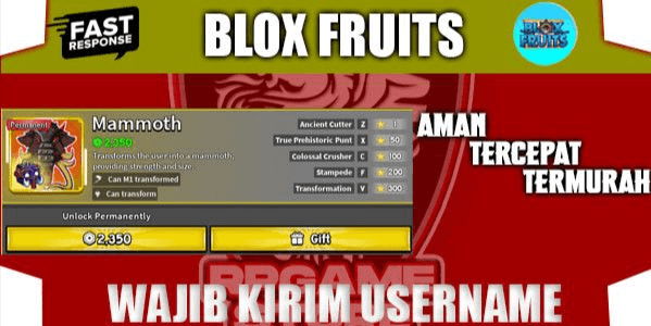 Gambar Product Mammoth (Permanent)