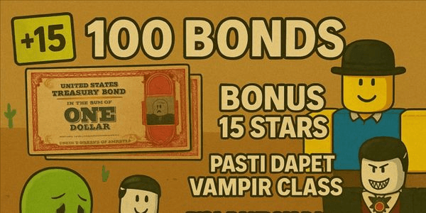 Gambar Product AKUN DEAD RAILS 100 BONDS + BONUS ROLE KELAS VAMPIR DAN 18+ STARS / WIN [baca deskripsi]