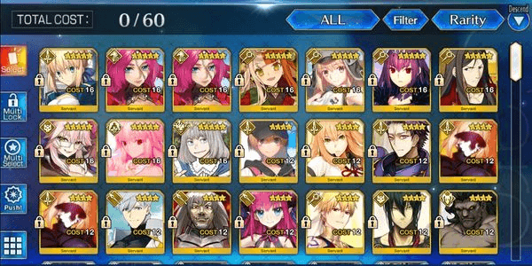 Gambar Product [NA][Starter] Okuni + Castoria + Skadi + Waver + Koyanskaya + Arcueid + Oberon