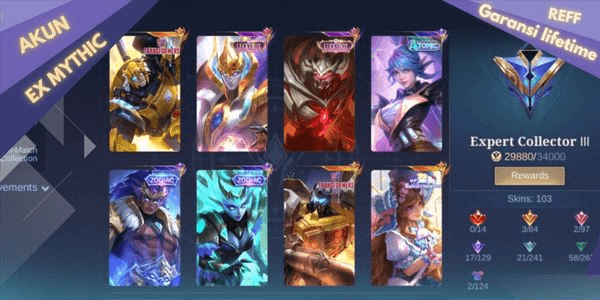 Gambar Product TRANSFORMERS XBorg Roger [] LUCKYBOX Zhask Estes [] ZODIAC Selena Badang [] ATOMIC Miya [] 15 EPIC [] ADI