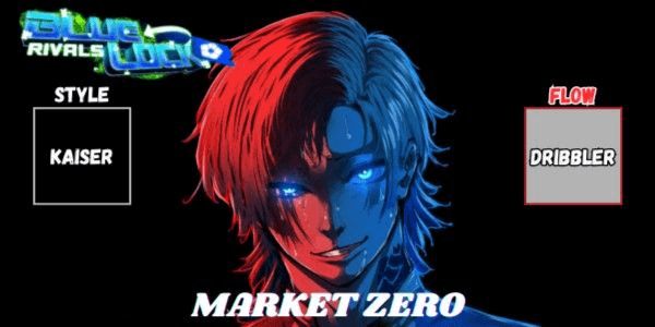 Gambar Product Akun Kaiser Style + Dribbler Flow Blue Lock Rivals