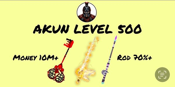 Gambar Product Akun Level 500